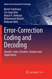 Produktbild: Error-Correction Coding and Decoding