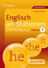 Produktbild: Englisch an Stationen 5