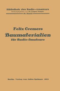 Produktbild: Baumaterialien f&uuml;r Radio-Amateure