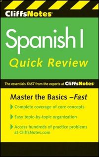 Produktbild: CliffsNotes Spanish I Quick Review, 2nd Edition