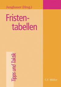Produktbild: Fristentabellen
