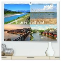 Produktbild: Fl&uuml;sse weltweit (hochwertiger Premium Wandkalender 2027 DIN A2 quer), Kunstdruck in Hochglanz