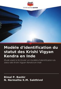 Produktbild: Mod&egrave;le d'identification du statut des Krishi Vigyan Kendra en Inde