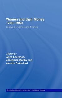 Produktbild: Women and Their Money 1700-1950