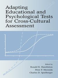 Produktbild: Adapting Educational and Psychological Tests for Cross-Cultural Assessment