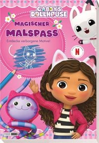 Produktbild: Gabby's Dollhouse: Magischer Malspa&szlig; - Entdecke verborgene Motive!