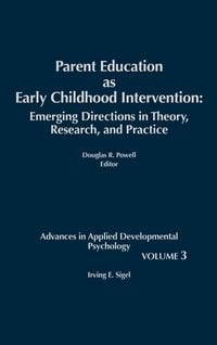 Produktbild: Parent Education as Early Childhood Intervention
