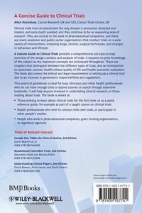 Produktbild: A Concise Guide to Clinical Trials
