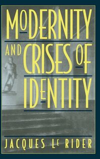 Produktbild: Modernity and Crises of Identity