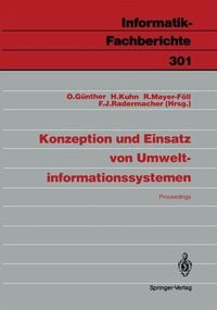 Produktbild: Konzeption und Einsatz von Umweltinformationssystemen