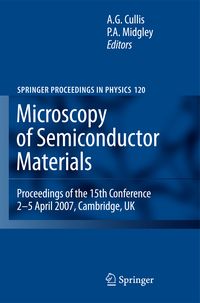 Produktbild: Microscopy of Semiconducting Materials 2007