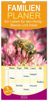 Bild vom Artikel Familienplaner 2024 - Ein Leben für den Honig - Bienen und Imker mit 5 Spalten (Wandkalender, 21 x 45 cm) CALVENDO vom Autor Calvendo Calvendo