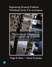 Produktbild: Engineering Drawing Problems Workbook (Series 4) for Technical Drawing with Engineering Graphics