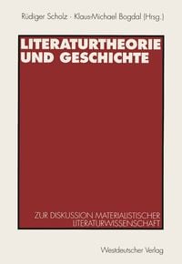 Produktbild: Literaturtheorie und Geschichte