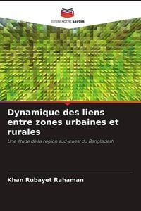 Produktbild: Dynamique des liens entre zones urbaines et rurales