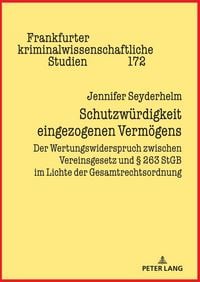 Produktbild: Schutzw&uuml;rdigkeit eingezogenen Verm&ouml;gens