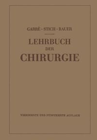 Produktbild: Lehrbuch der Chirurgie