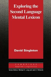 Produktbild: Exploring the Second Language Mental Lexicon
