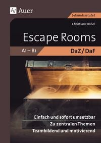 Produktbild: Escape Rooms DaZ-DaF A1-B1