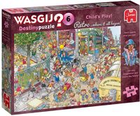 Bild vom Artikel Jumbo 25015 - Wasgij Retro Destiny 6, Kinderspiel, Puzzle, 1000 Teile vom Autor 
