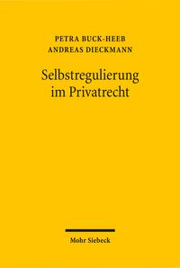Produktbild: Selbstregulierung im Privatrecht
