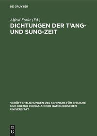 Produktbild: Dichtungen der T'ang- und Sung-Zeit