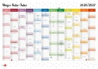 Produktbild: Wandkalender: Unser Kita-Jahr 2026/27