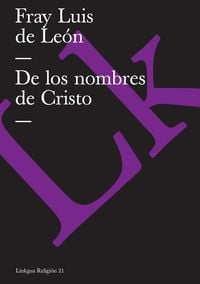 Produktbild: De los nombres de Cristo