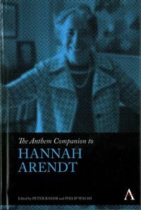 Produktbild: The Anthem Companion to Hannah Arendt