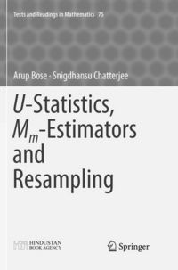 Produktbild: U-Statistics, Mm-Estimators and Resampling