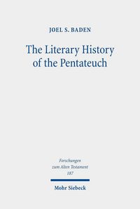 Produktbild: The Literary History of the Pentateuch