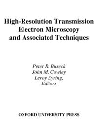 Produktbild: High-Resolution Transmission Electron Microscopy