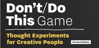 Produktbild: Dont/do This Game, Revised Edition