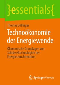 Produktbild: Techno&ouml;konomie der Energiewende