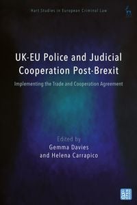 Produktbild: Uk-EU Police and Judicial Cooperation Post-Brexit
