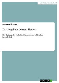 Produktbild: Das Siegel auf deinem Herzen