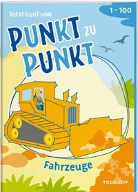 Produktbild: Total bunt von Punkt zu Punkt. Fahrzeuge. Von 1 bis 100