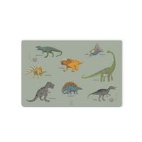 Produktbild: Scriptum Schreibtischunterlage f&uuml;r Kinder Acht Dinosaurier - 60 x 40 cm - aus premium Vinyl