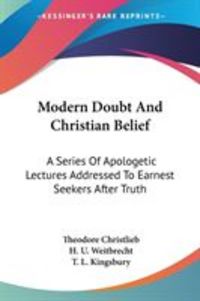 Produktbild: Modern Doubt And Christian Belief