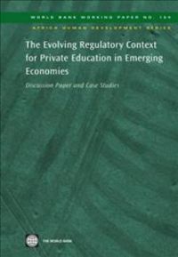 Produktbild: The Evolving Regulatory Context for Private Education in Em