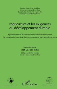 Produktbild: L'agriculture et les exigences du d&eacute;veloppement durable