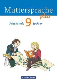 Produktbild: Muttersprache plus 9. Schuljahr - Arbeitsheft Sachsen