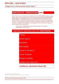 Produktbild: Myn Jung &hellip; Olaf Scholz &ndash; Analysen (ii) &ndash; Kennzeichen &bdquo;spd&ldquo;