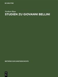 Produktbild: Studien zu Giovanni Bellini