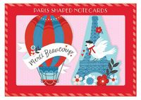Produktbild: Paris Shaped Notecards