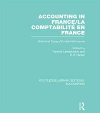 Produktbild: Accounting in France (RLE Accounting)