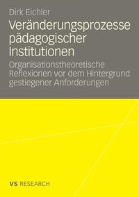 Produktbild: Ver&auml;nderungsprozesse p&auml;dagogischer Institutionen
