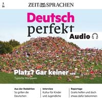 Produktbild: Deutsch perfekt Audio - Platz? Gar keiner...