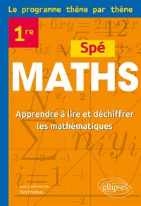 Produktbild: Sp&eacute; Maths 1re - Le programme th&egrave;me par th&egrave;me