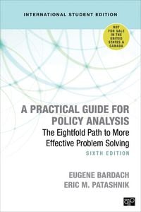 Produktbild: A Practical Guide for Policy Analysis - International Student Edition